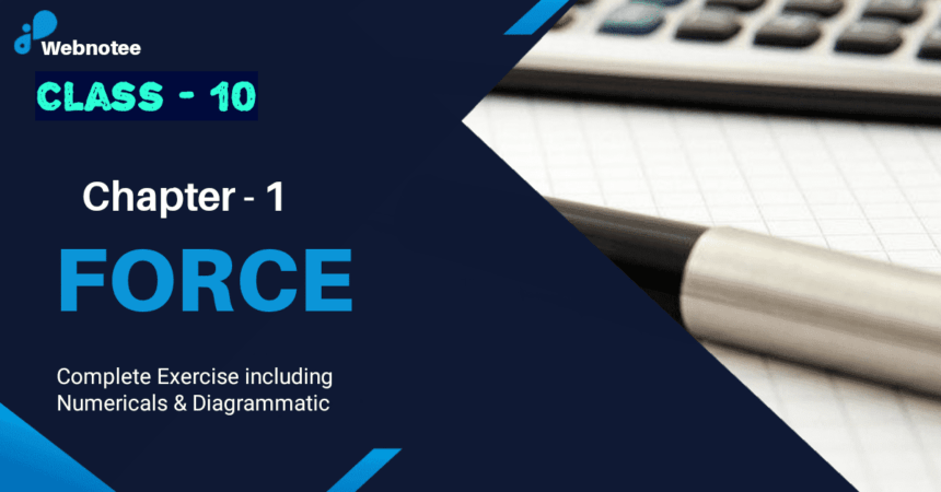 Force Class 10 Science
