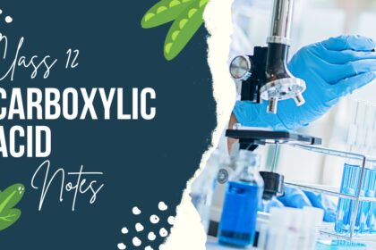 Carboxylic Acids and It's Derivatives Class 12 Chemistry Notes