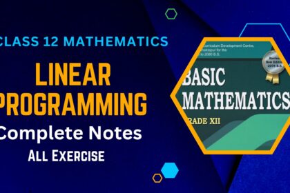 Linear Programming Class 12 Mathematics Solutions