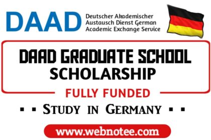 DAAD Graduate School Scholarship Program 2025