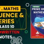 Sequence and Series Class 10 Optional Mathematics