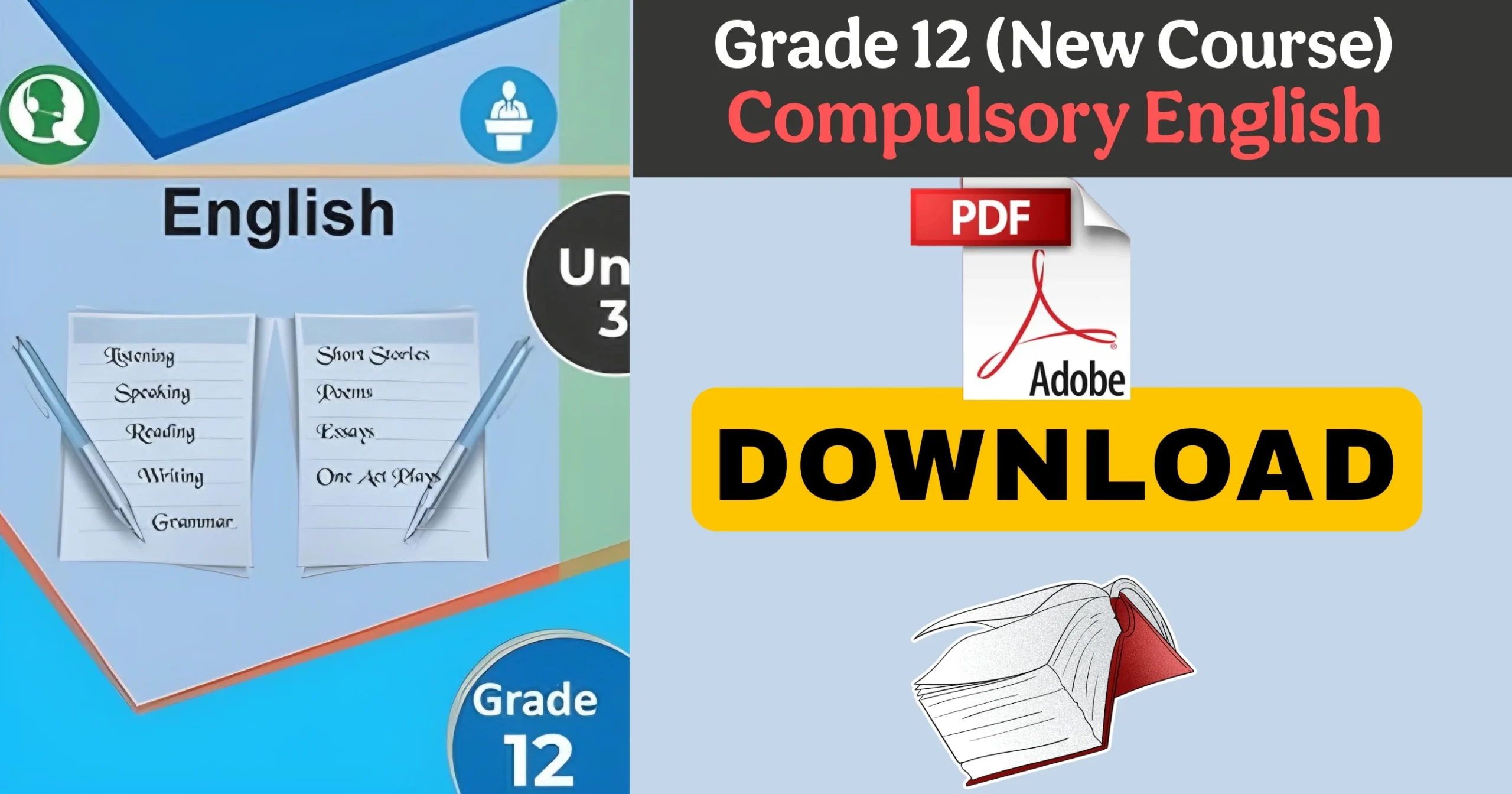 NEB Class 12 English Book PDF (New Syllabus)