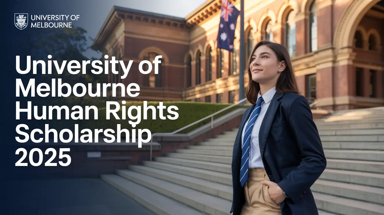 University of Melbourne Human Rights Scholarship 2025 in Australia (Fully Funded)